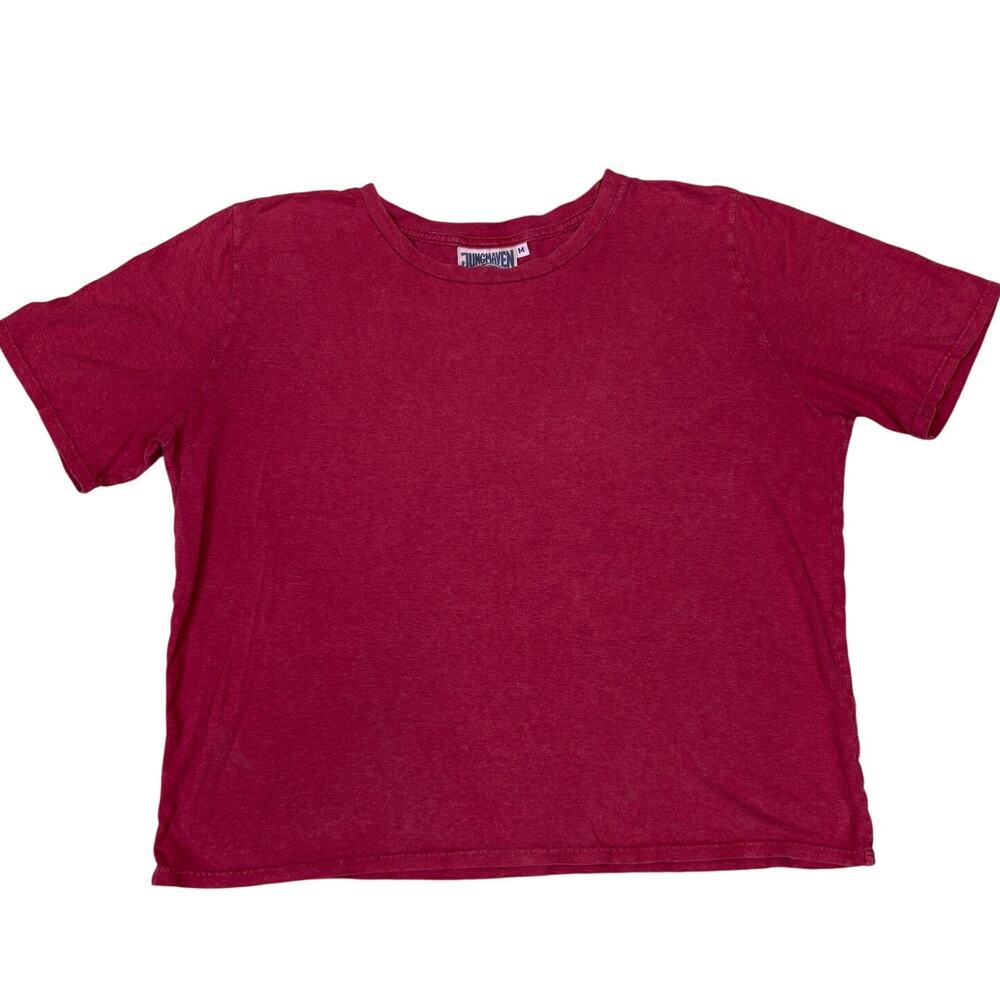 Jungmaven Red Short Sleeve Tee